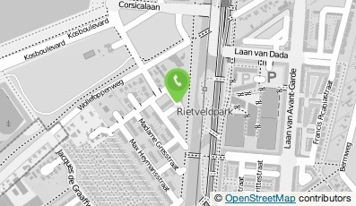 Bekijk kaart van Voetreflexpraktijk Margriet Sap in Rotterdam