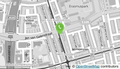 Bekijk kaart van Scooter paleis in Amsterdam
