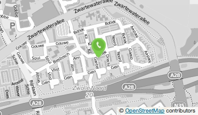 Bekijk kaart van Studio Buccia in Zwolle