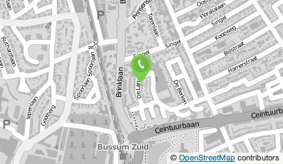 Bekijk kaart van Keizer & Van Odenhoven in Bussum