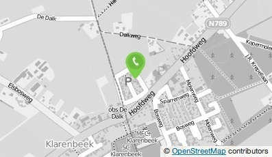 Bekijk kaart van Hurenkamp  in Klarenbeek