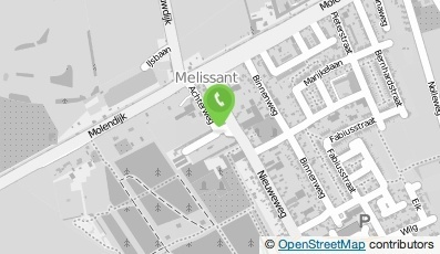 Bekijk kaart van Café De Gouden Leeuw Melissant in Melissant