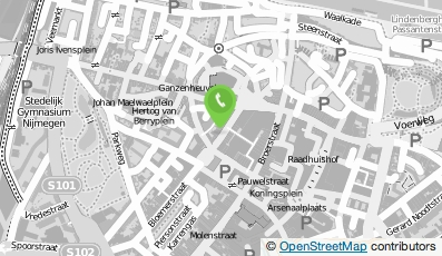 Bekijk kaart van iWok & Go in Nijmegen