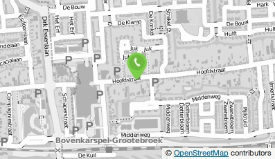 Bekijk kaart van Timmerbedrijf Hoekzema  in Grootebroek