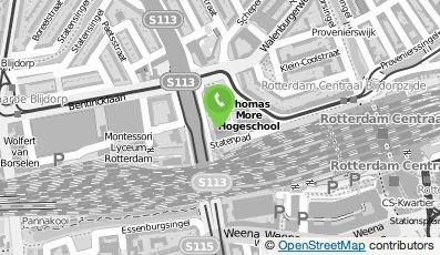 Bekijk kaart van A.O.Goetze in Rotterdam
