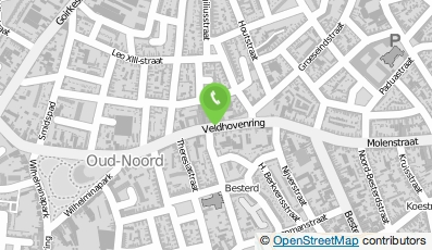 Bekijk kaart van Eet- Drinkgelegenheid 't Veld in Tilburg