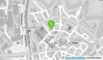 Bekijk kaart van J.P Metselwerken in Coevorden