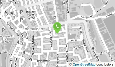 Bekijk kaart van Vloerenmarkt Genemuiden V.O.F. in Genemuiden