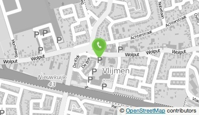 Bekijk kaart van Zon Apothekers/Locatie Gezondheidscentrum in Vlijmen