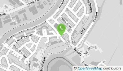Bekijk kaart van Verhaar's Klussenbedrijf  in Arkel