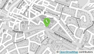 Bekijk kaart van Theaterschool Het Nest in Zandvoort