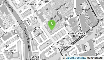 Bekijk kaart van Orthocenter Delft  in Delft