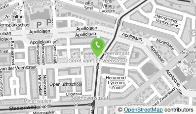 Bekijk kaart van Starbucks Coffee Netherlands B.V. in Amsterdam