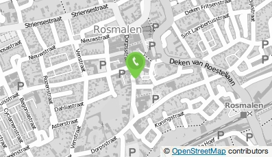Bekijk kaart van Van der Elst Auto's in Rosmalen