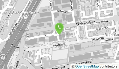 Bekijk kaart van Brug Bouwbedrijf V.O.F. in Roelofarendsveen