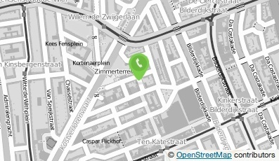 Bekijk kaart van concept en zo B.V.  in Amsterdam