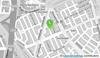 Bekijk kaart van R. Brand Timmer- & Klusbedrijf in Dordrecht