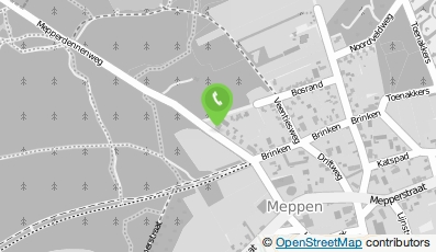 Bekijk kaart van Bakkershoeve in Meppen