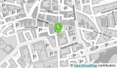 Bekijk kaart van Cafetaria Marktzicht in Uden