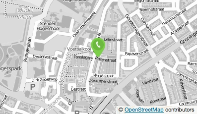 Bekijk kaart van Kapsalon Bij Ans in Leeuwarden