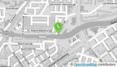 Bekijk kaart van Verfinga & Zo in Leeuwarden