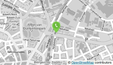 Bekijk kaart van Beauty Center Le Asmin in Bergen op Zoom