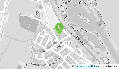 Bekijk kaart van Admin Vermeer  in Abbenbroek