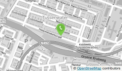 Bekijk kaart van Gastouderopvang Octavia in Hoogvliet Rotterdam