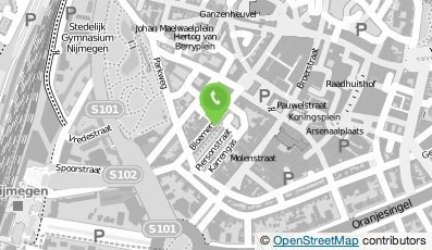 Bekijk kaart van Kapsalon Van Haaren in Nijmegen