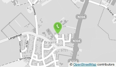 Bekijk kaart van Henk van Ingen Braamt in Braamt