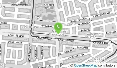 Bekijk kaart van Danny's Bike Shop in Amsterdam