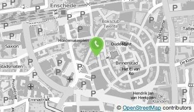 Bekijk kaart van Eetcafé Down Town in Enschede