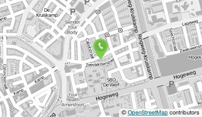 Bekijk kaart van Pedicure salon Dicky  in Amersfoort