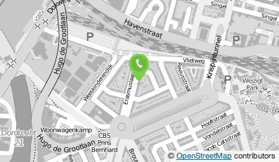 Bekijk kaart van De Korte Advies in Dordrecht