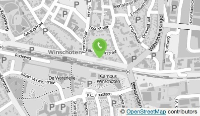 Bekijk kaart van IKU B.V. in Winschoten