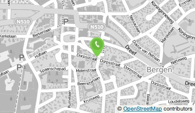 Bekijk kaart van Vastgoed3D in Bergen (Noord-Holland)