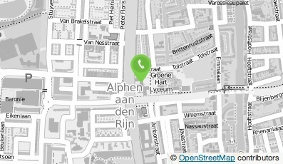 Bekijk kaart van Heppener Verzeker. & Financ. B.V. in Alphen aan den Rijn