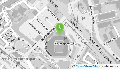 Bekijk kaart van Euroborg Supermarkt B.V. in Groningen