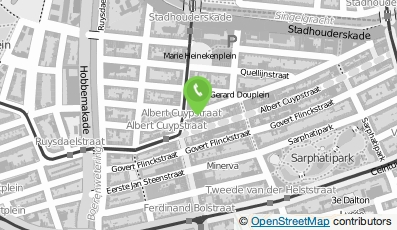 Bekijk kaart van De Kinderfeestwinkel in Amsterdam