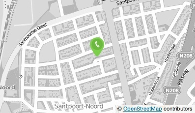 Bekijk kaart van OV Project en Bouwsupport  in Santpoort-Noord