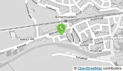 Bekijk kaart van Rudi de Jong Tegelwerken in Arnemuiden