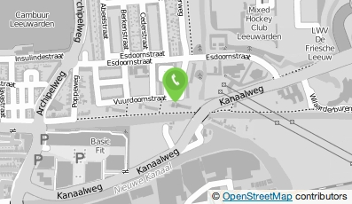 Bekijk kaart van Met rode letters in Leeuwarden