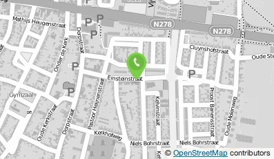 Bekijk kaart van Einsteinstraat Beheer B.V. in Maastricht