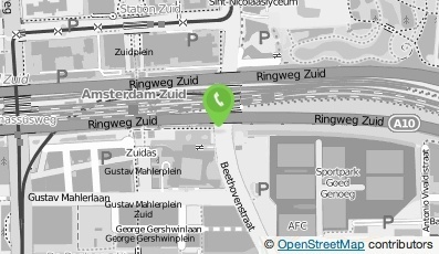 Bekijk kaart van Servex Hema Amsterdam Zuid in Amsterdam