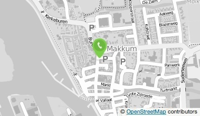 Bekijk kaart van Klussenbedrijf W. Aukes  in Makkum