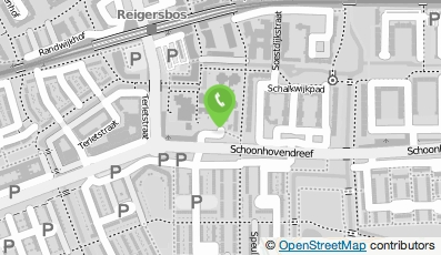 Bekijk kaart van Apotheek Reigersbos in Amsterdam