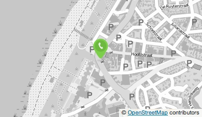 Bekijk kaart van Restaurant-Café Open Doors B.V. in Noordwijk (Zuid-Holland)
