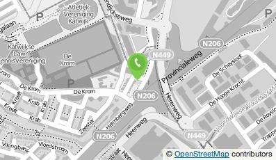 Bekijk kaart van Kringloop 't Heen in Leiden
