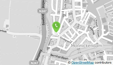 Bekijk kaart van Kinderopvang 't Troetertje t.h.o.d.n. Franch & Free Plus in Monnickendam