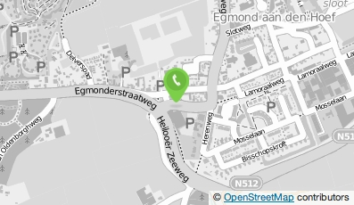 Bekijk kaart van Garage De Egmonden in Egmond aan den Hoef